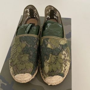 Valentino ‘Camo Lace’ Espadrille